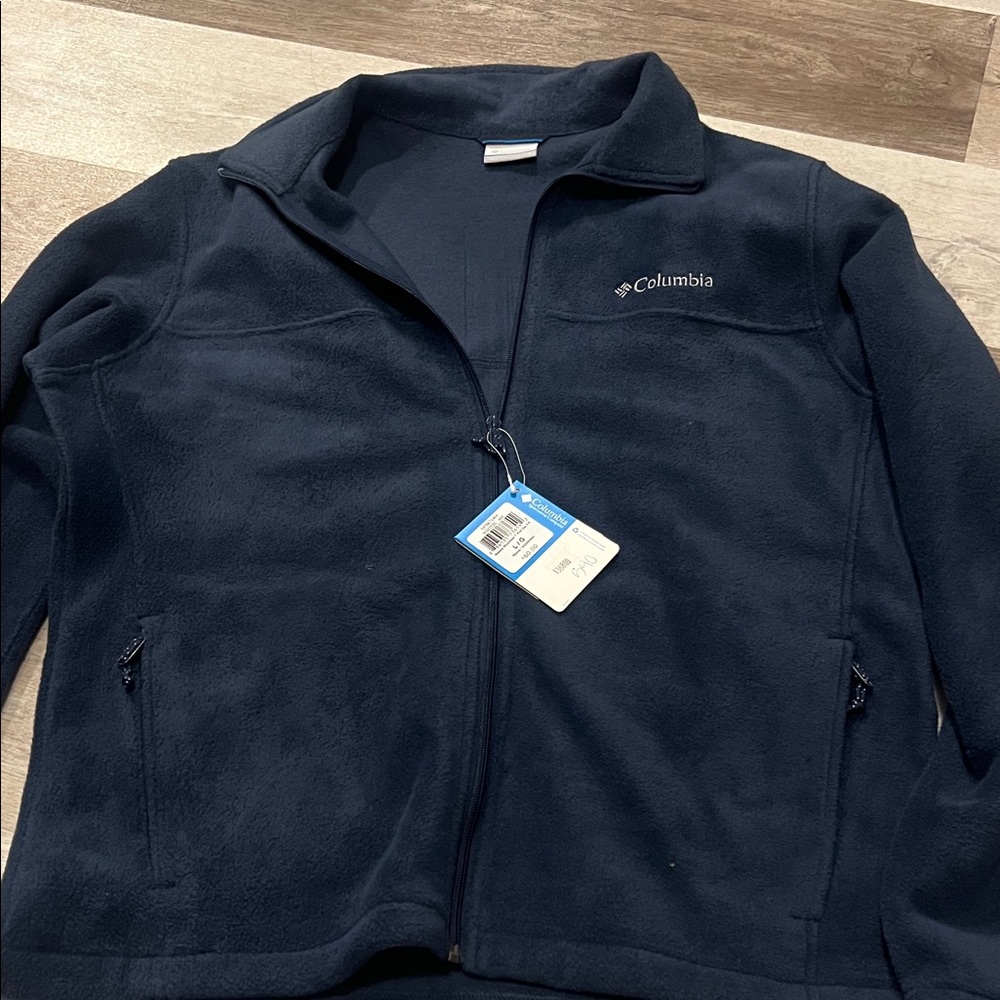 Columbia Men’s Dark Blue Fleece Jacket